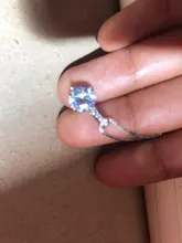 Collares de circonita AAA para mujer, de Plata de Ley 925, colgante de diamante brillante, gargantilla de compromiso, joyería fina NK068