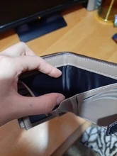 Cartera informal coreana para hombre, billetera corta vertical, locomotora británica, informal, multifunción, bolsa con cierre, hebilla, triángulo plegable