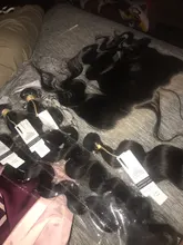 Beaudiva-extensiones de pelo ondulado brasileño con Frontal, extensiones de cabello humano de 34 y 36 pulgadas con cierre Frontal de malla