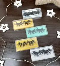 MB-pestañas de visón 25mm, 200/100/50/5 pares, venta al por mayor, 5D, 25 MM, imitación cils, maquillaje espectacular, largo, Pestañas postizas