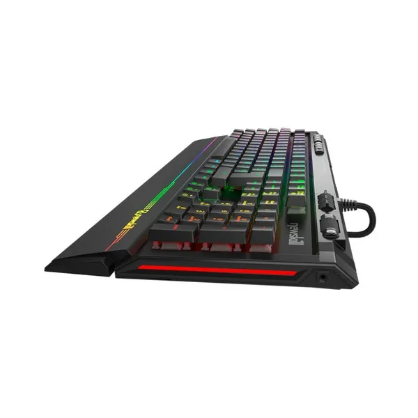 Игровая клавиатура Newskill Aura синий RGB светодиодный черный