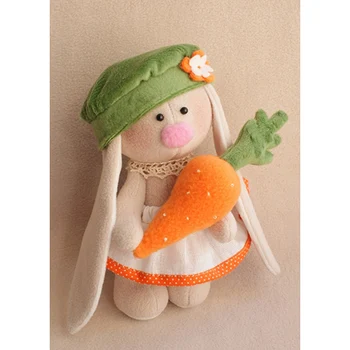 

Mz-04 set for making a textile toy happy hands 'bunny carrot '20 cm