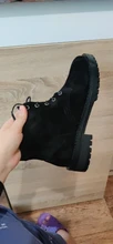 BeauToday-Botas de nieve de lana de piel auténtica para mujer, zapatos de plataforma con cordones y punta redonda, longitud hasta el tobillo, hechos a mano, para invierno, 03281