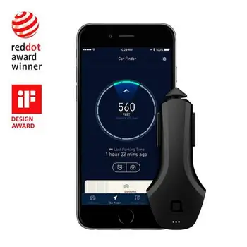 

Nonda Zus Smart chargeur and's size tracker car