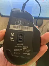 Wired-Gaming-Mouse Removable Razer-Basilisk Optical-Sensor 8-Buttons DPI 1 Clutch-Scroll-Resistance