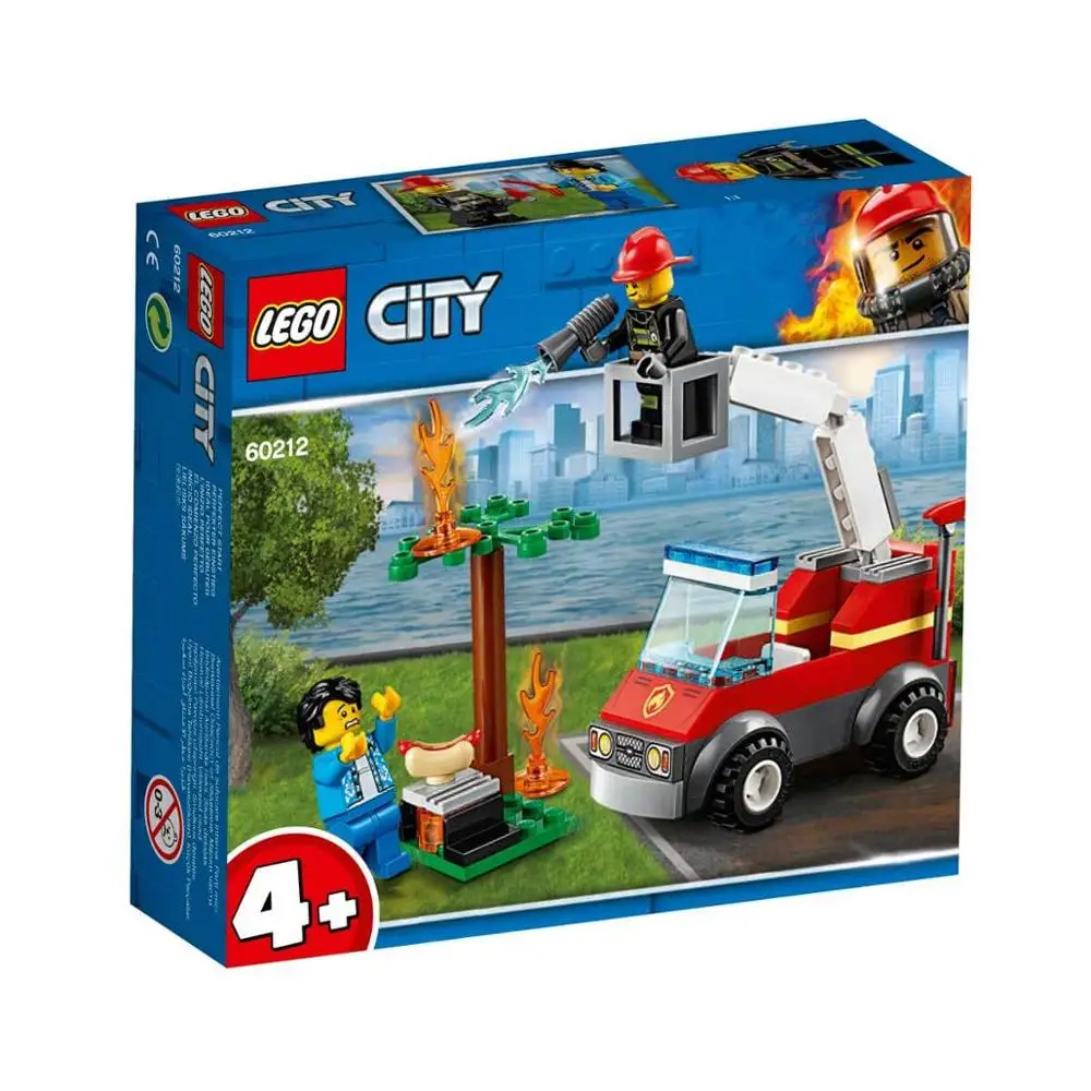 LEGO City пожарный Barbekü Yangını|Блочные конструкторы| |