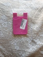 Sticker Wallet-Case Card-Holder Adhesive Credit Silicone Cell-Phone-Id Stretch 3M Universal