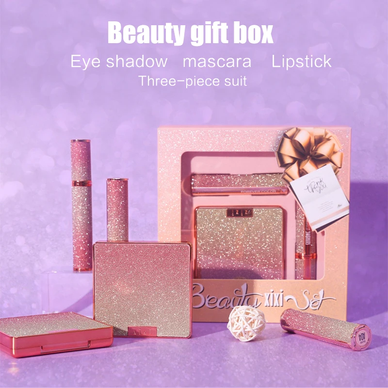 

Daily Use Cosmetics Makeup Sets Including Eye shadow Mascara lipstick Cosmetics Gift Set Tool Kit Makeup Gift