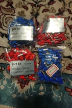 Block-Cord Terminal End-Wire-Connector Electrical-Crimp-Terminator Insulated-Ferrules