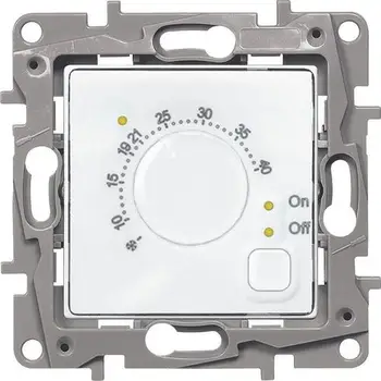 

672230. heat floor thermostat Legrand Etika (white)