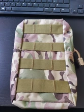 Bolsa táctica Molle EDC para chaleco, mochila, cinturón para caza al aire libre, paquete de cintura militar, accesorio para juego Airsoft