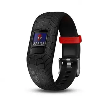 

QUANTIFYING BRACELET CHILD GARMIN VIVOFIT JR2 MARVEL SPIDERMAN BLACK-1.5CM-BT-HEALTH-5 ATM - COMPATIBLE WITH
