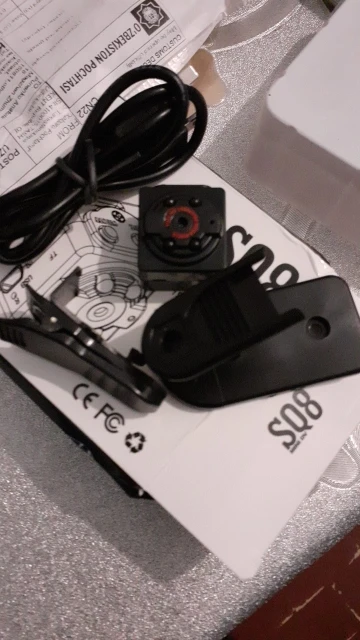 Micro Câmera espiã, Sensor de Movimento, Visão Noturna, Full HD photo review