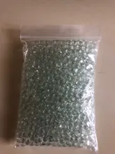 1000 Uds 6MM bola de cristal usde Extra hialina de balas de BB bola Circular Pellets de partículas accesorios caza