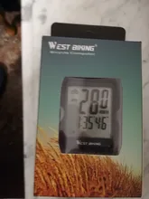 Bike Speedometer Bicycle Computer West Biking Cycling Backlight Waterproof Wireless-Stopwatch