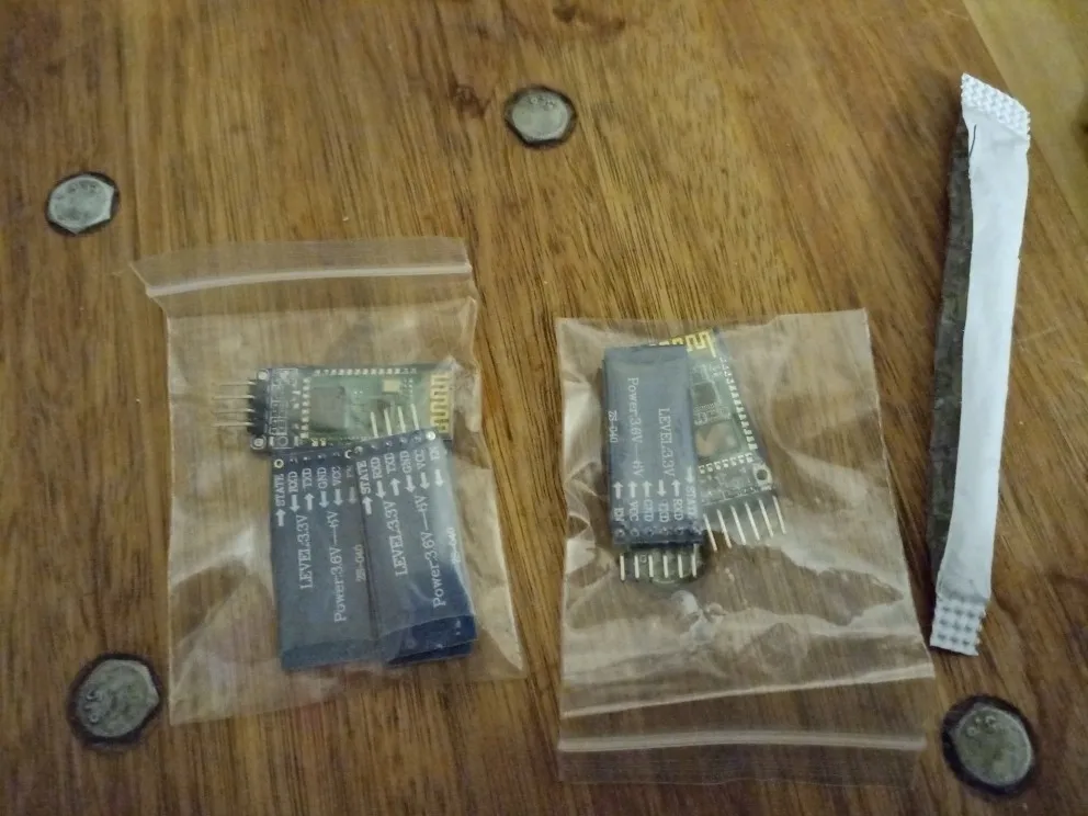 Отзыв о товаре HC-05 HC 05 hc-06 HC 06 RF беспроводной Bluetooth-модуль приемопередатчика RS232конвертер TTL в UART и адаптер для arduino от пользователя M***s