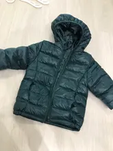 Chaqueta de invierno ultraligera para niñas, prendas de vestir con capucha, mono de nieve para niño, ropa de 2 a 8 años, 2020