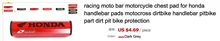 Almohadilla de pecho para manillar de moto de carreras, almohadillas para manillar de motocicleta honda, protección para motocross, dirt pit bike