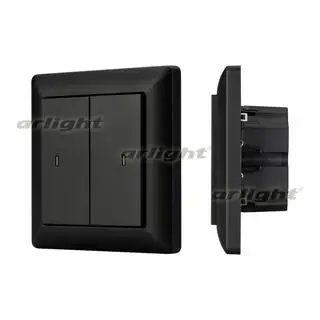 023846 Панель Knob SR-KN0220-IN Graphite(KNX, DIM) ARLIGHT