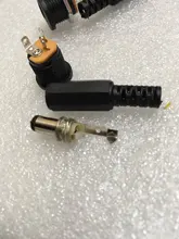Female Jack Connector Plugs Screw-Nut Panel-Mount Power-Socket Plastic DC022 10PCS 5pairs