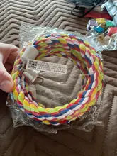 Juguete de percha para pájaros de colores, cuerda de tela de algodón para loros, lámpara tipo jaula para Bar, soporte en espiral con campana, suministros para pájaros, juguete para mascotas, novedad