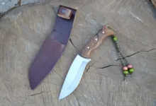 Bushcraft bıçak, keskin , paslanmaz çelik bıçak,tek parça bıçak,yüksek kaliteli, doğa bıçak, garantili, türk bıçak HGRKM03