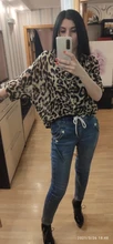 Casual Blouse Tops Chiffon-Shirts Two-Piece-Set V-Neck Half-Sleeve Leopard Sexy Striped