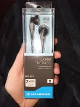 Deep-Bass-Earphones Headset Earbuds MX375 Sennheiser iPhone HD for Androd Resolution