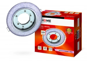 

Downlight recessed under lamp gx53 with light 230B light pink/Chrome in home
