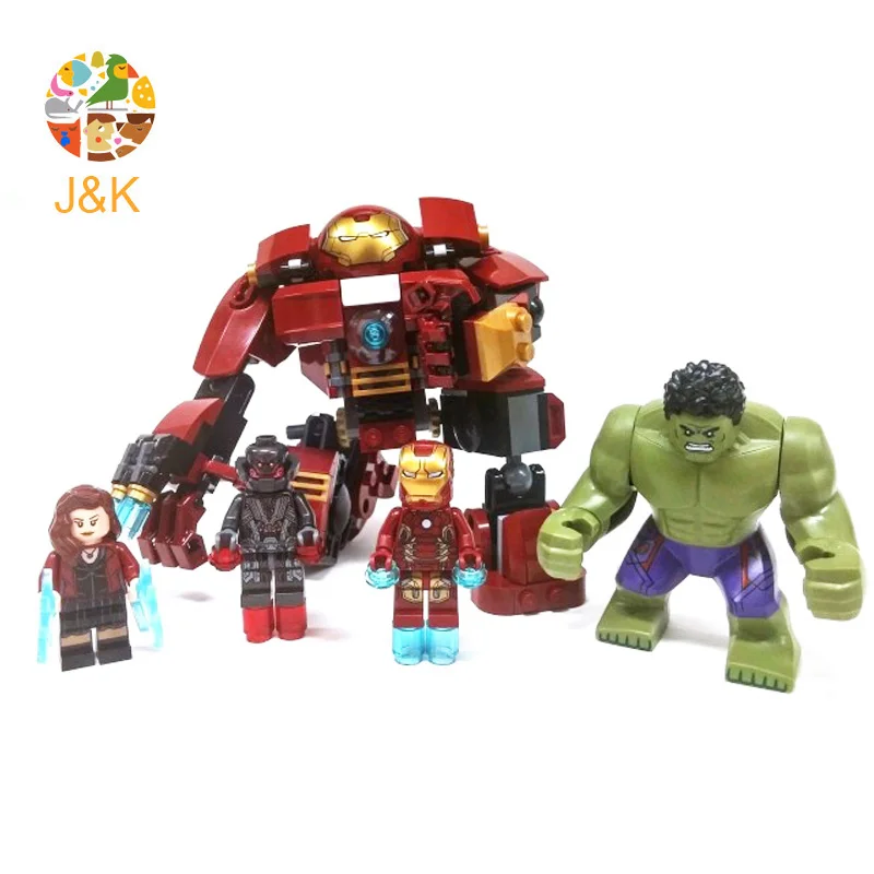 76031, 248 шт., супергерои, серия Ultron, фигурки, Железный человек, Халк, Бастер, модель, строительные блоки, кирпичи, игрушки, подарок, 7110