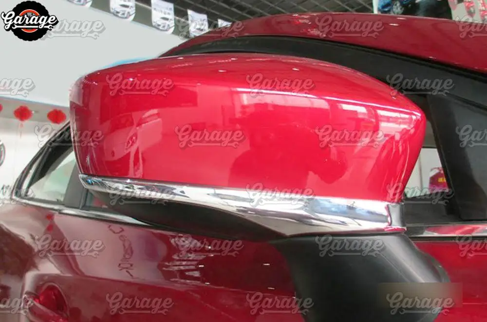 Накладки на зеркала для Mazda 6 2013- ABS пластик литье 1 комплект/2 шт. украшение для автомобиля Стайлинг