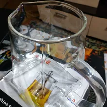 Glass Teapot Tea-Kettle INFUSER-FILTER Puer Flower Oolong Kung-Fu Heat-Resistant Stainless-Steel