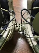 Accesorios tácticos para casco militar, soporte de auriculares rápido, Juego de adaptadores de riel de caza, soporte de suspensión de riel ajustable