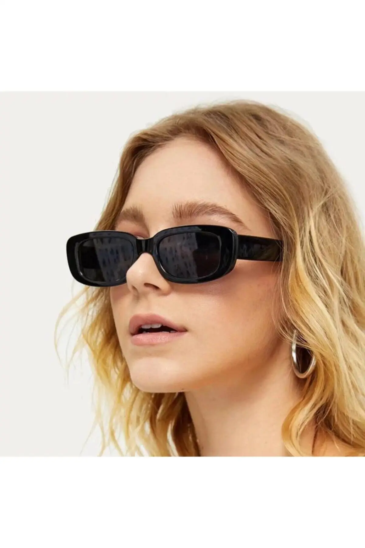 

LOOKUP Unisex Square Rectangular Vintage-Retro Sunglasses