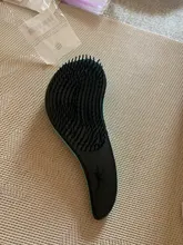 Bebé niños y mujeres desenredar el cabello cepillo peines salón suave Anti-estática cepillo enredo seco mojado de cerdas manejar enredos rizado