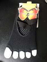 Calcetines de Yoga para mujer, medias transpirables antideslizantes sin costuras, antideslizantes, de medio dedo, para baile de Ballet