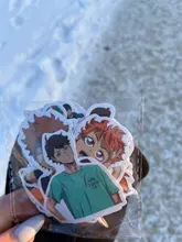 ¡20/50 unids/pack Anime tee! Pegatinas de grafiti impermeables para motocicleta, pegatinas adhesivas geniales para viaje, equipaje, guitarra, nevera, portátil