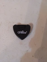 Guitarra elegir titular de plástico carcasa de plectro con adhesivo de la guitarra cajas de almacenamiento para 1-3 piezas selecciones de guitarra