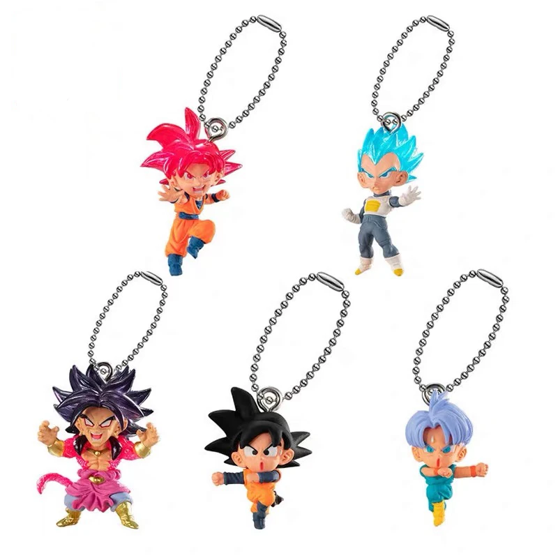 В наличии DragonballSuper UDM 31 The Burst Gokou Goten Broly фигурка из ПВХ модель брелок в виде