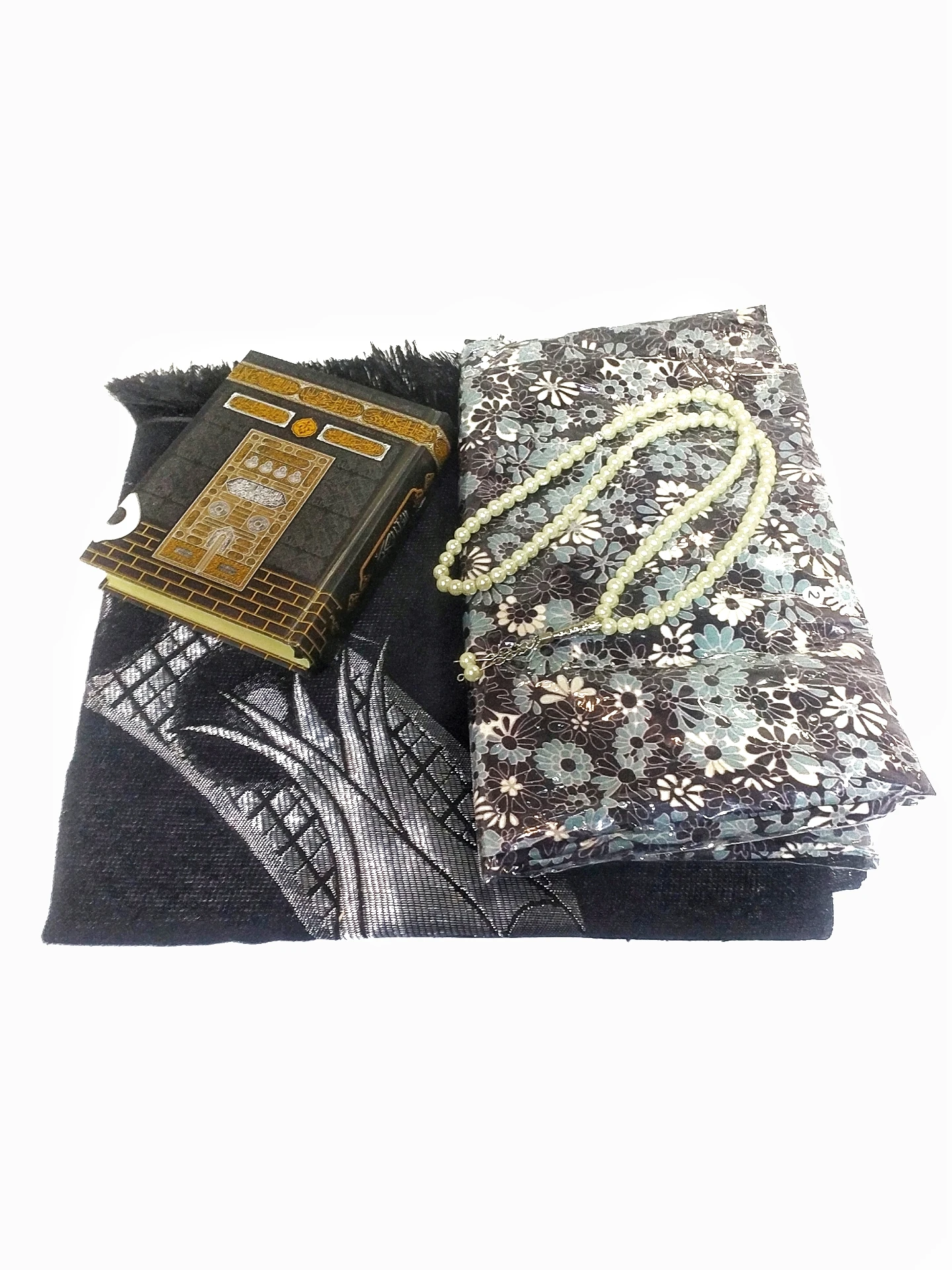 Muslim Prayer Set Full Cover Prayer Dress Holy Quran Prayer Beads, Rug Sijadat Sala Islamic Turkish Female Ramadan Eid Mubarak