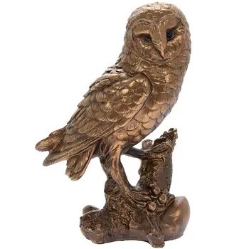 

Figurine bronze owl 12x18 cm