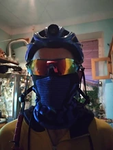 Mascarilla térmica para hombre y mujer, cubrebocas calentador de cuello, bufanda de tubo para ciclismo, esquí, senderismo, transpirable, estampado, Invierno