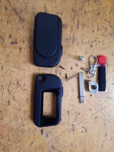 A93 caja con vidrio sin cortar para Starline A93 A63 A39 hoja sin cortar fob caso A93 plegable coche remoto