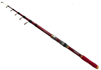 

Spinning fishing telescopic spinning, red, test: 60-120g size: 2,1 m/2,4 m/2,7 m/3 m/3,6 m China manufacture.