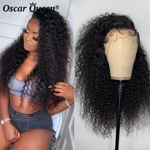 

Afro Kinky Curly Human Hair Wig Loose Deep Wave Wig Hd Transparent 360 Lace Frontal Wig For Women Human Hair Brazilian Hair Wigs