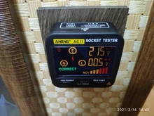 ANENG AC11 Digital inteligente Socket Tester de prueba de tensión Detector de enchufes/US/UK/EU/AU enchufe cero línea fase comprobar Rcd NCV prueba