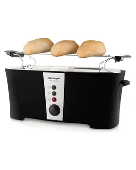

ORBEGOZO TO 6050 - 900W - 1 EXTRA wide slot-7 toasted levels-FUNC. Defrosting-tray picks