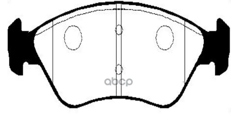 Ckkk-8_колодки Дисковые Передние! Kia Clarus 1.8i/2.0i 96-99 Ctr Ckkk8 Ctr арт. CKKK8