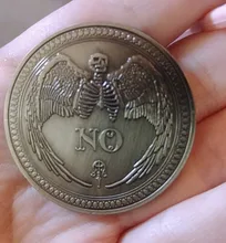 Morgan Dollar COIN Prediction Death Gothic Yes/no-Ouija All-Seeing Eye US Angel-Nickel-Usa