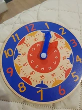 Juguetes de reloj de madera Montessori para niños, hora y minuto, relojes cognitivos, juguetes para niños, preescolar temprano, ayudas para enseñanza